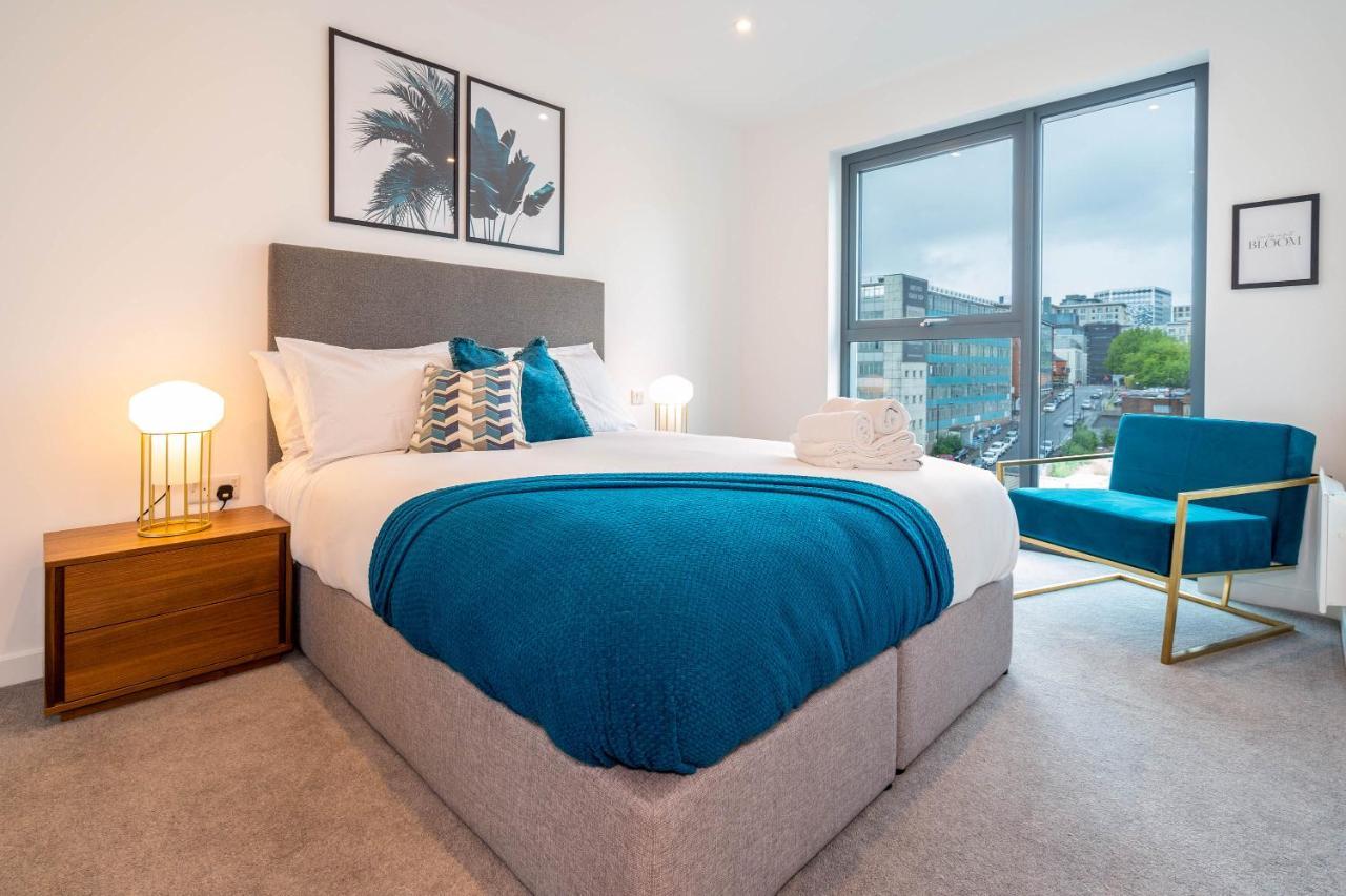 Luxe 1 Bedroom Comfy Apartment - City Centre 버밍엄 외부 사진