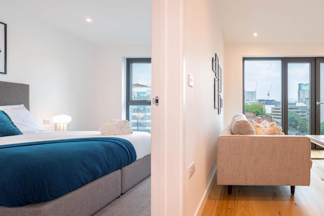 Luxe 1 Bedroom Comfy Apartment - City Centre 버밍엄 외부 사진