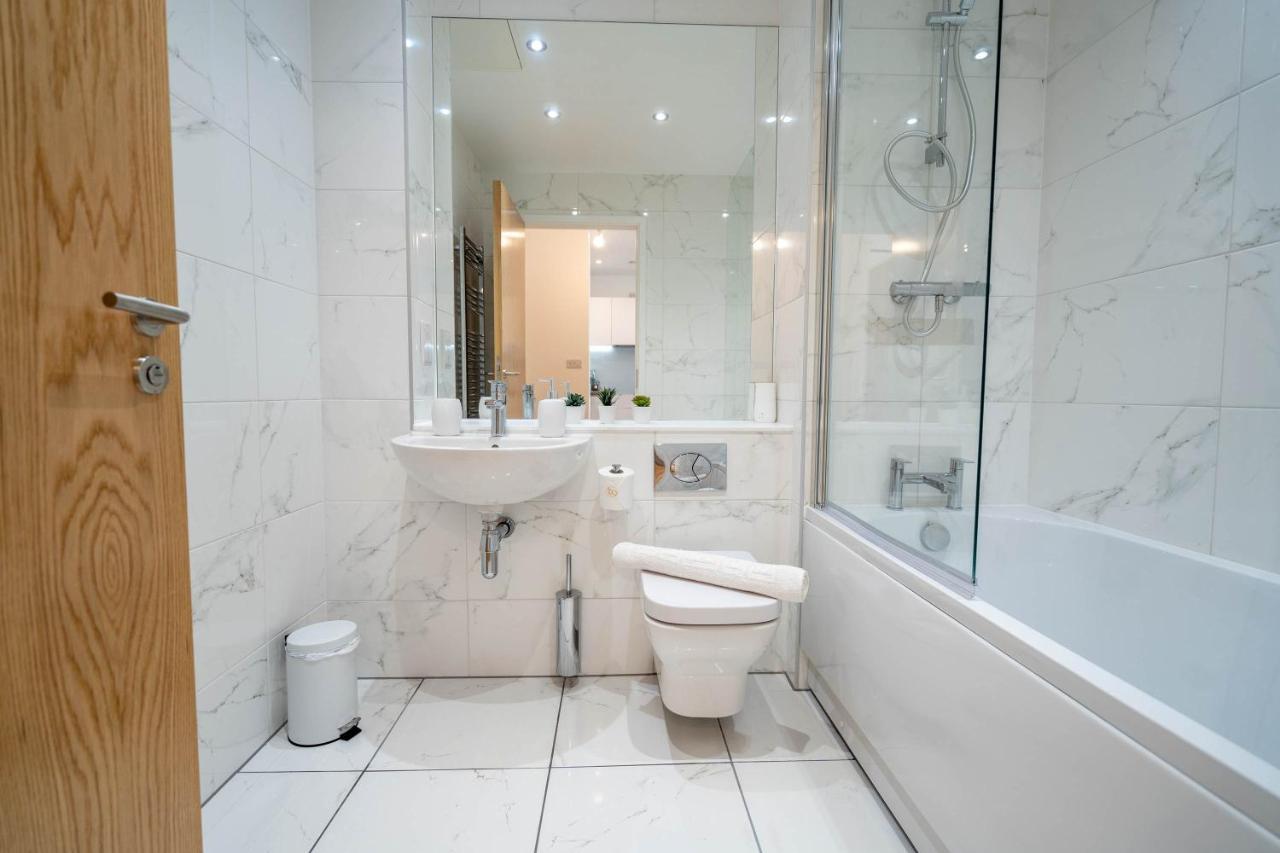 Luxe 1 Bedroom Comfy Apartment - City Centre 버밍엄 외부 사진